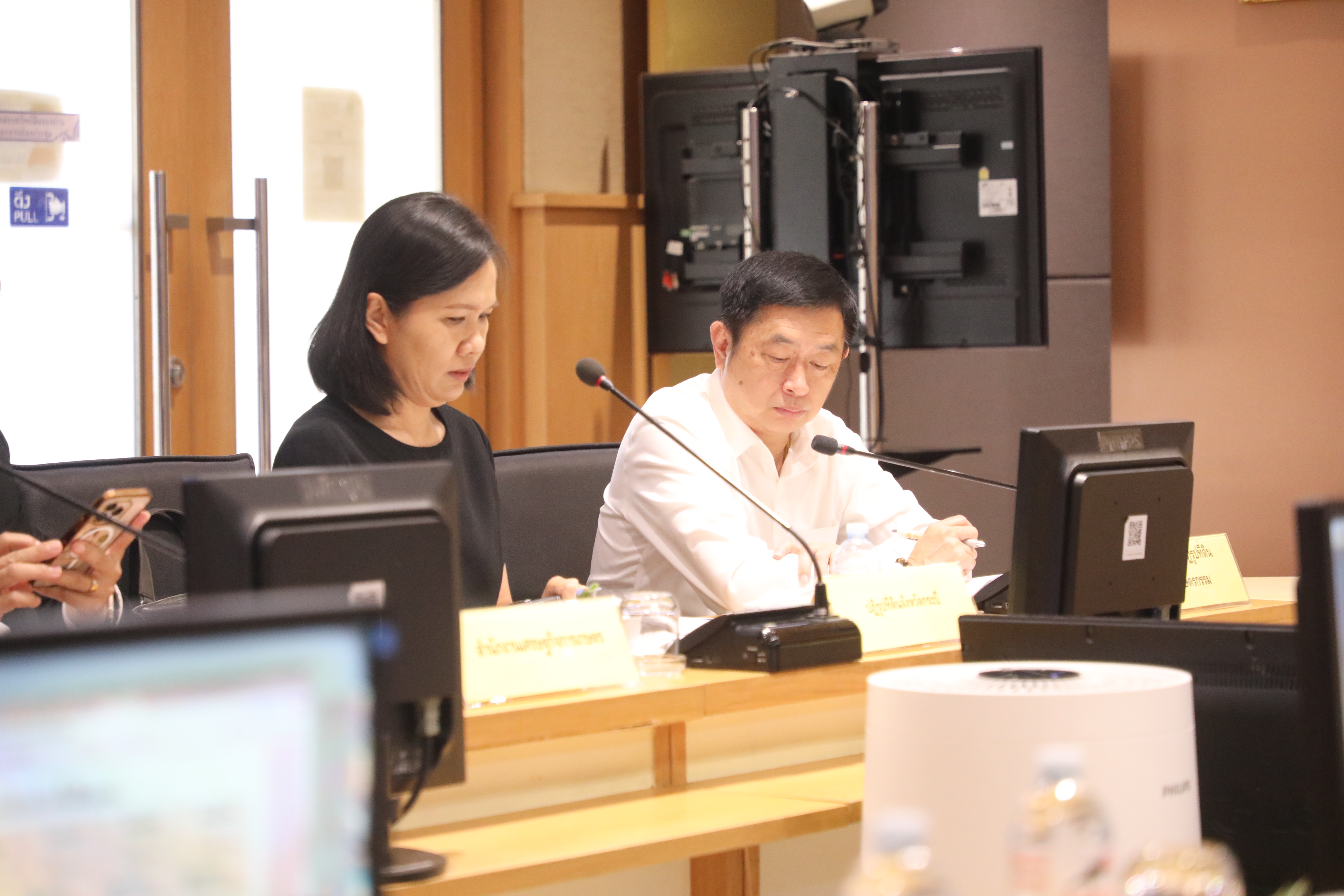 title - ส.ป.ก. เข้าร่วมประชุม ติดตามการขับเคลื่อนข้อสั่งการของรัฐมนตรีว่าการกระทรวงเกษตรและสหกรณ์